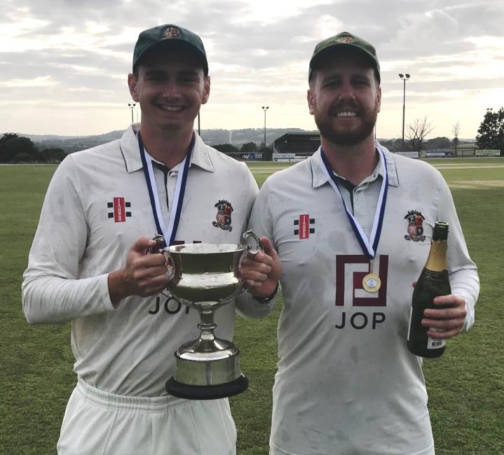 Jack Harries and Luke Butler - more runs for Pembroke openers Jack Harries and Luke Butler - more runs for Pembroke openers